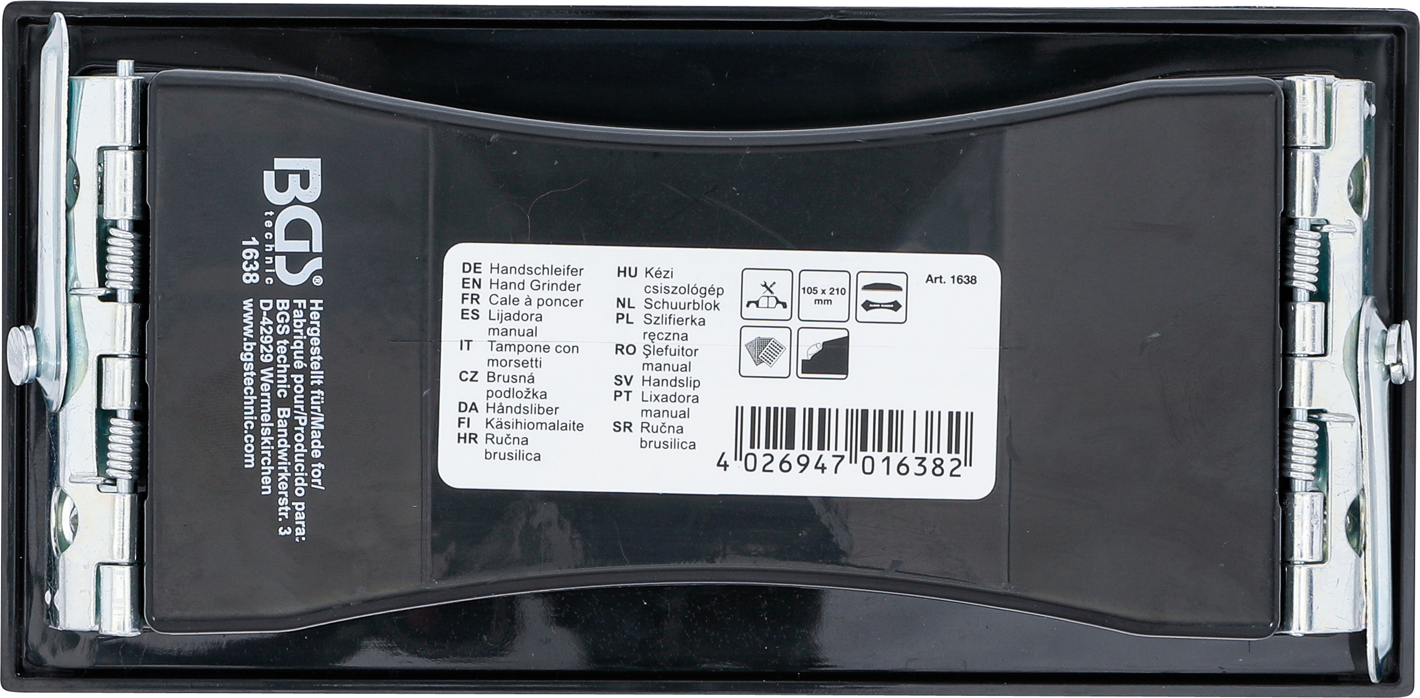 BGS Handschleifer | 105 x 210 mm