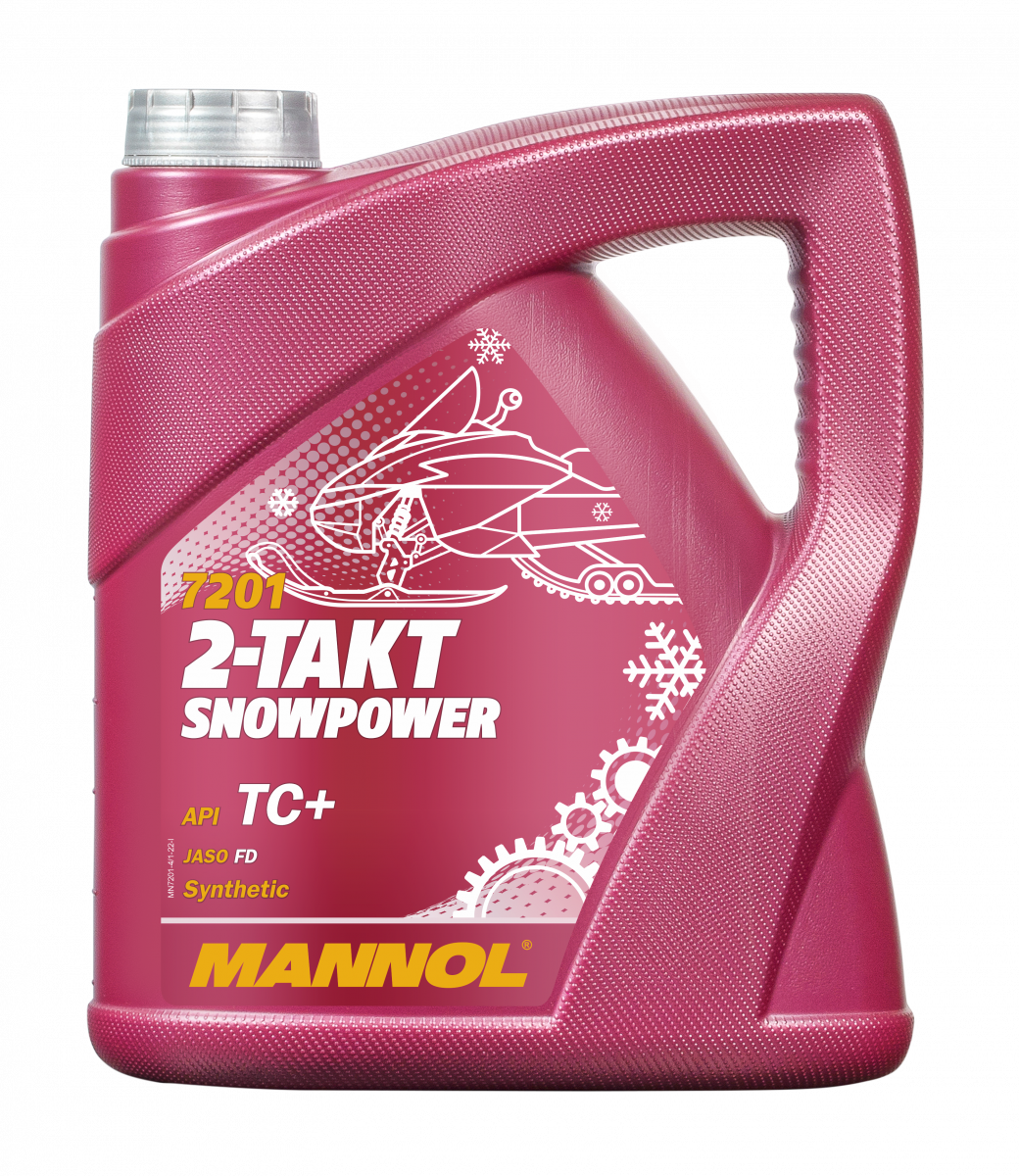 Mannol 2-Takt 7201 Snowpower Motoröl 4 Liter