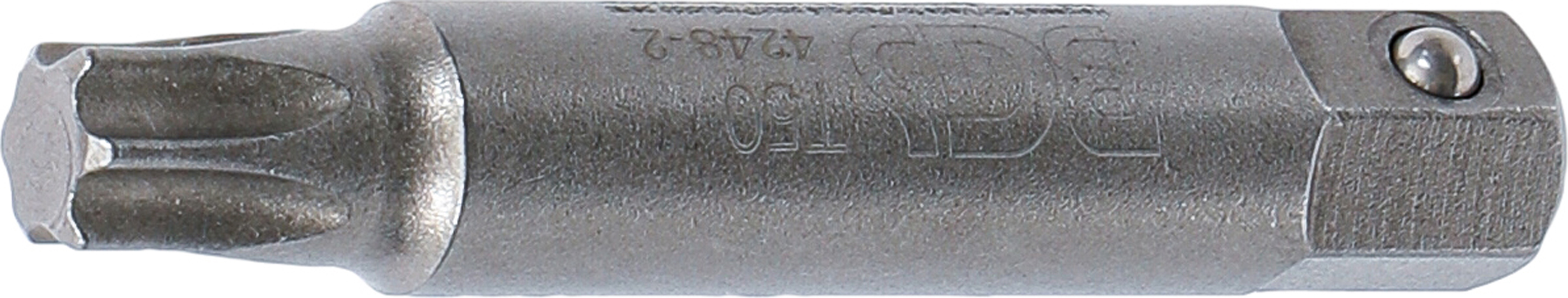 BGS Spezial-Bit zur Demontage der Riemenräder an Lichtmaschinen | T-Profil (für Torx) T50 x 64 mm