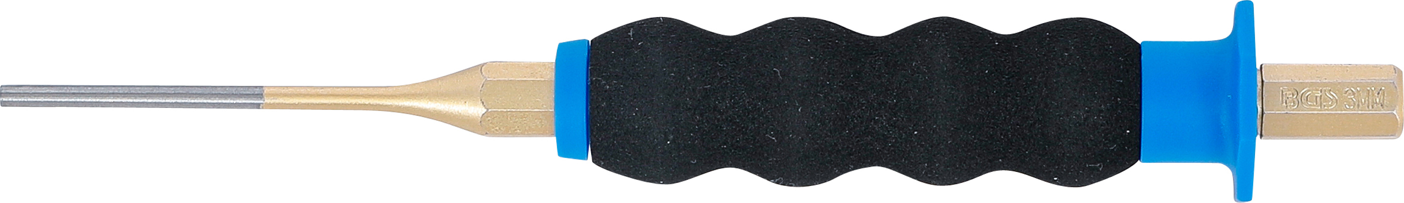 BGS Splintentreiber | mit Handschutz | 180 mm | 3 mm